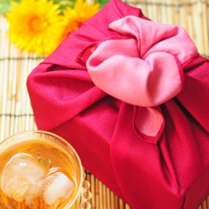 お中元と麦茶